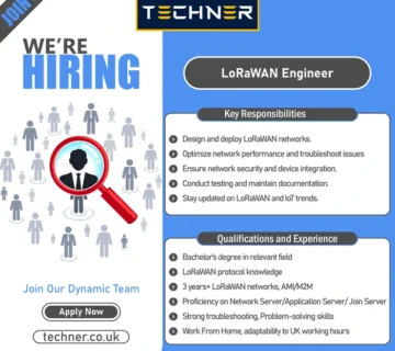 Techner - Jobs - LoRaWAN Engineer
