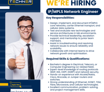 Techner - Job Post - IPMPLS Network Engineer