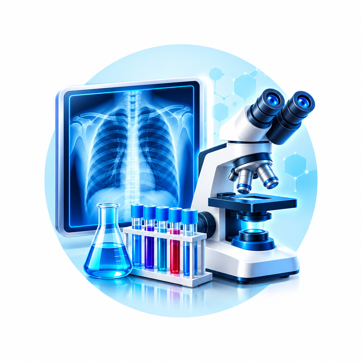 Radiology and laboratory services icon