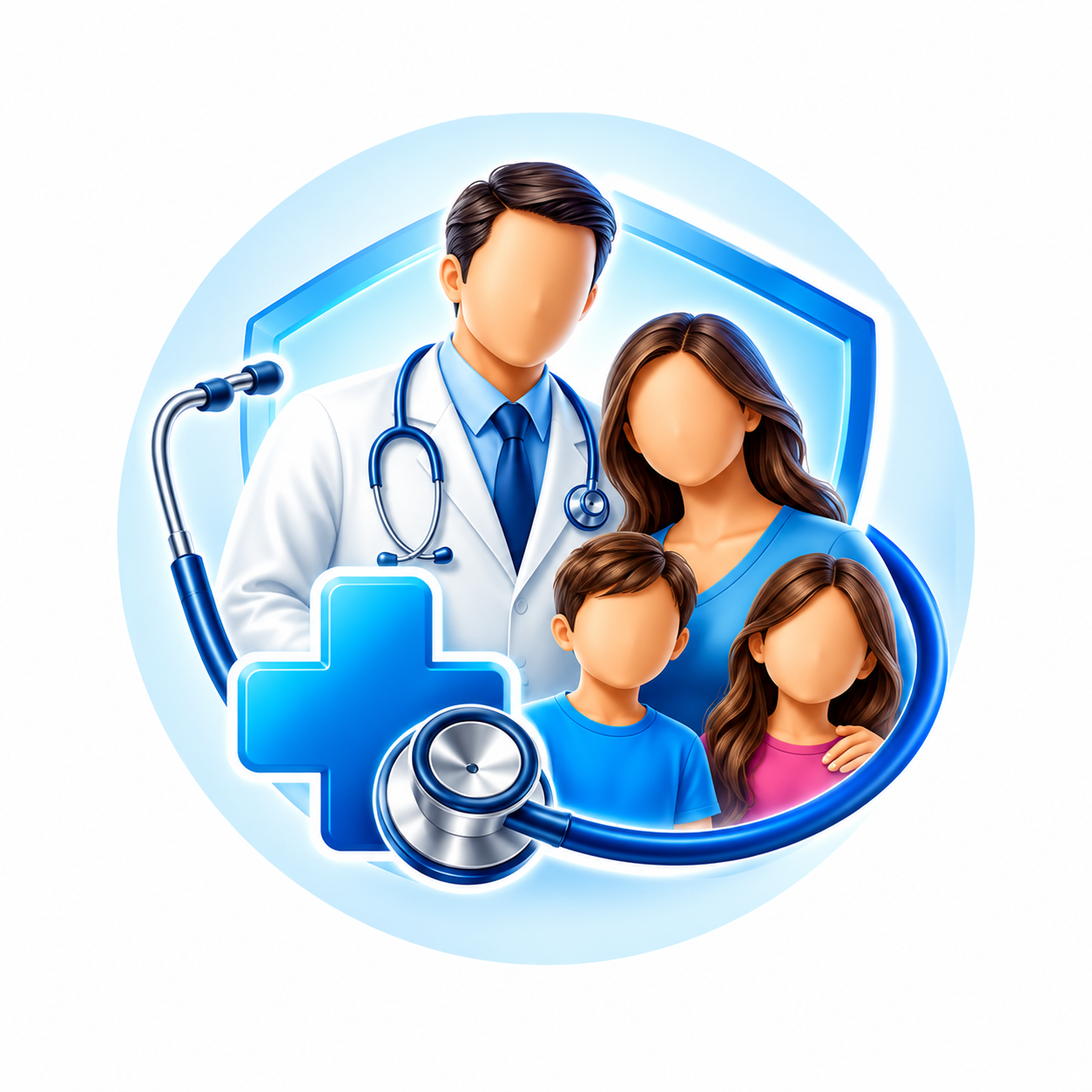 Primary care and family medicine icon